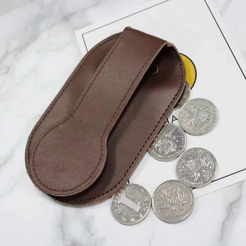 Leather Edc. Carry Pouch - Monedero plegable EDC para mujer, bolsa
