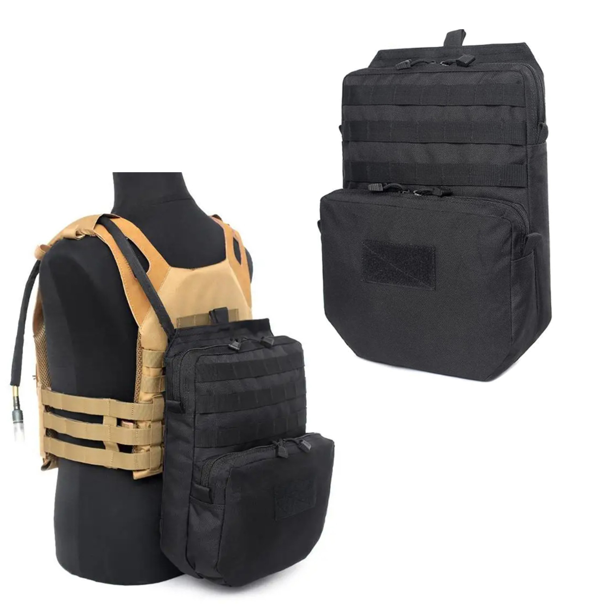 Edc Carry Pack - Bolsa Molle para exteriores, mochila de