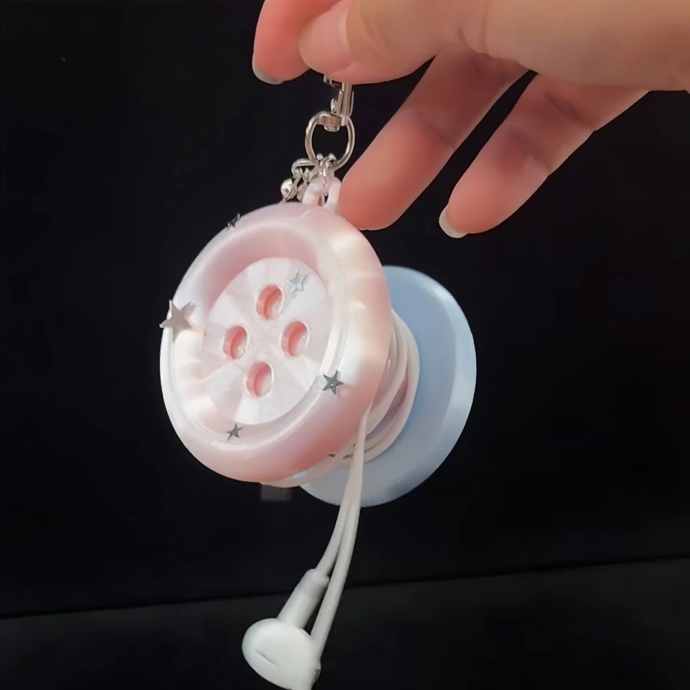 Cable Winder Keychain - Organizador de Cables para Auriculares con