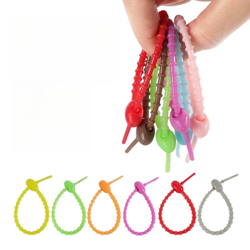 Cable Winder Keychain - Correas de silicona multifuncionales de 5