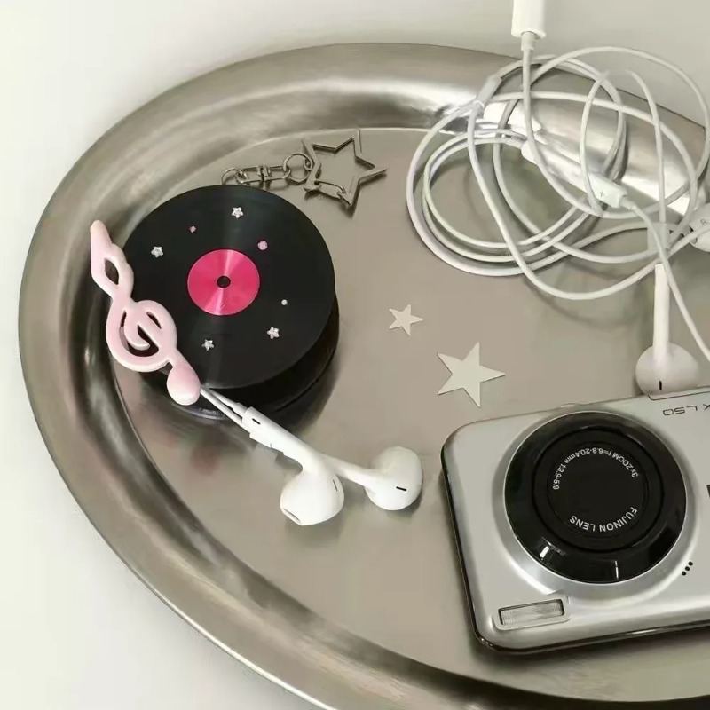 Cable Winder Keychain - Organizador de Cables Kawaii – Llavero