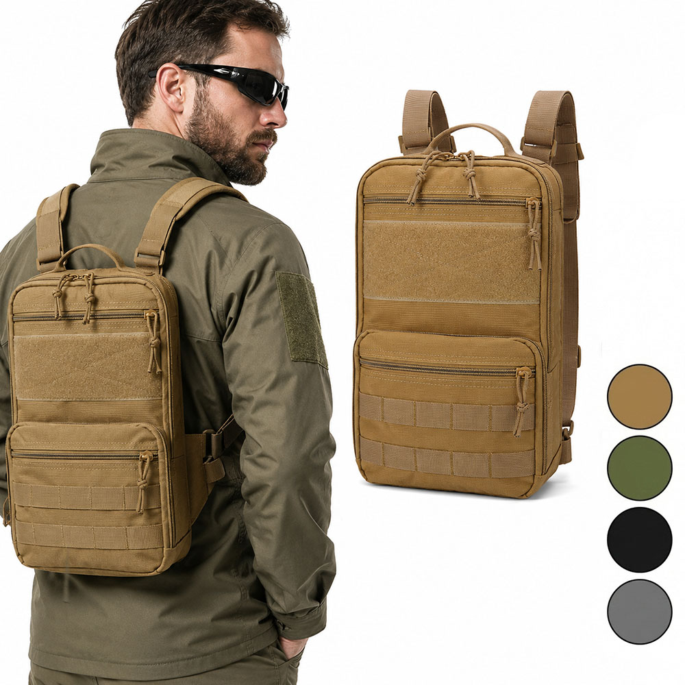 Edc Carry Pack - Mochila Táctica MOLLE Impermeable Desmontable para