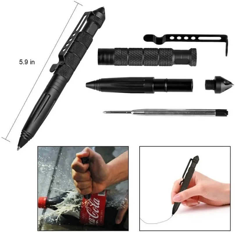 Bolígrafo táctico militar de a - Pen Tactical Glass reseña y precio