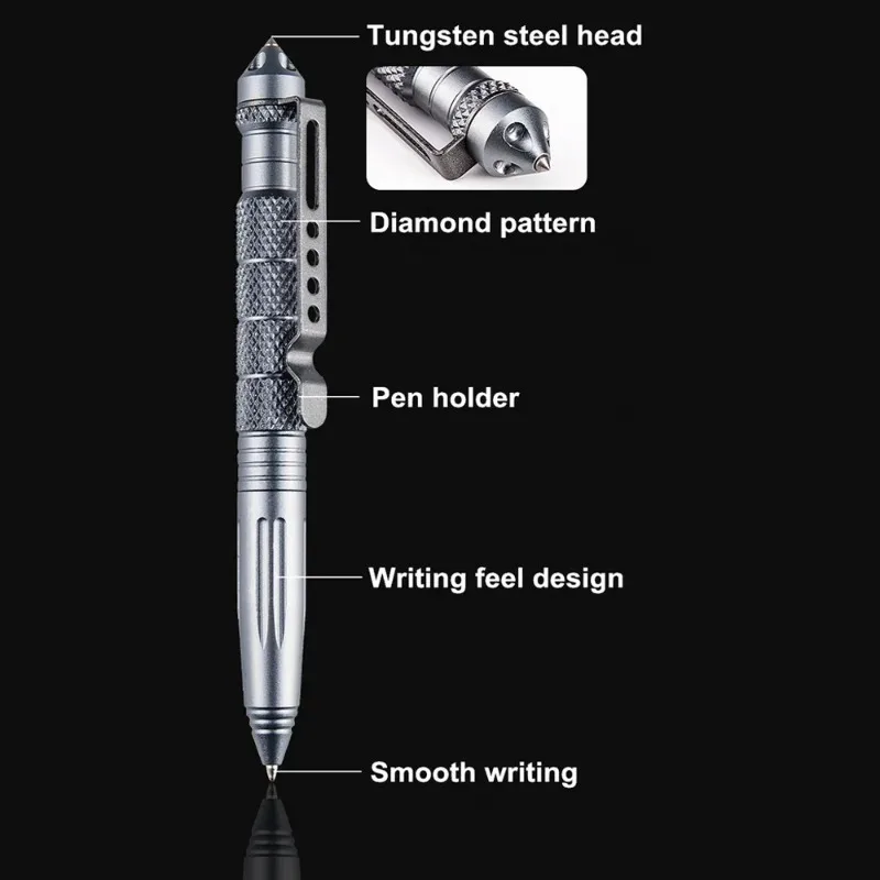 Bolígrafo táctico militar de a - Pen Tactical Glass reseña y precio