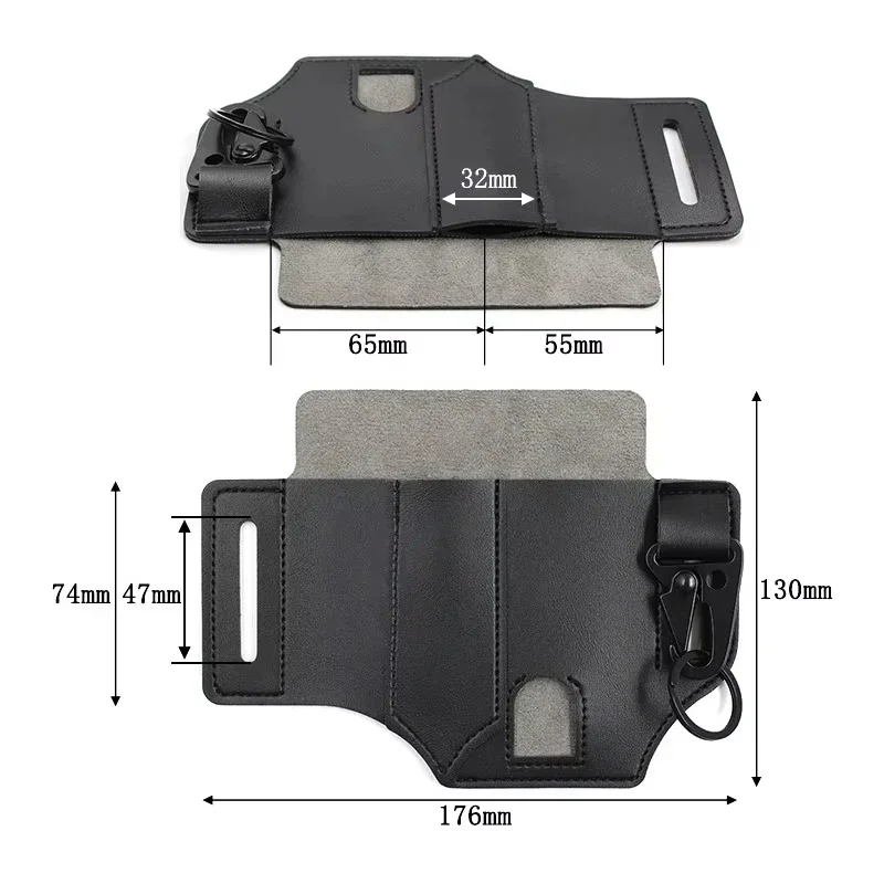 Colgador de cintura de piel de - Leather Edc. Carry Pouch reseña y precio