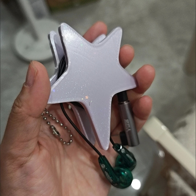 Organizador de Cables 3D con F - Cable Winder Keychain reseña y precio