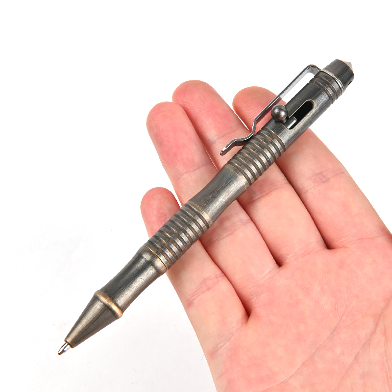 Bolígrafo táctico de latón de  - Pen Tactical Glass reseña y precio