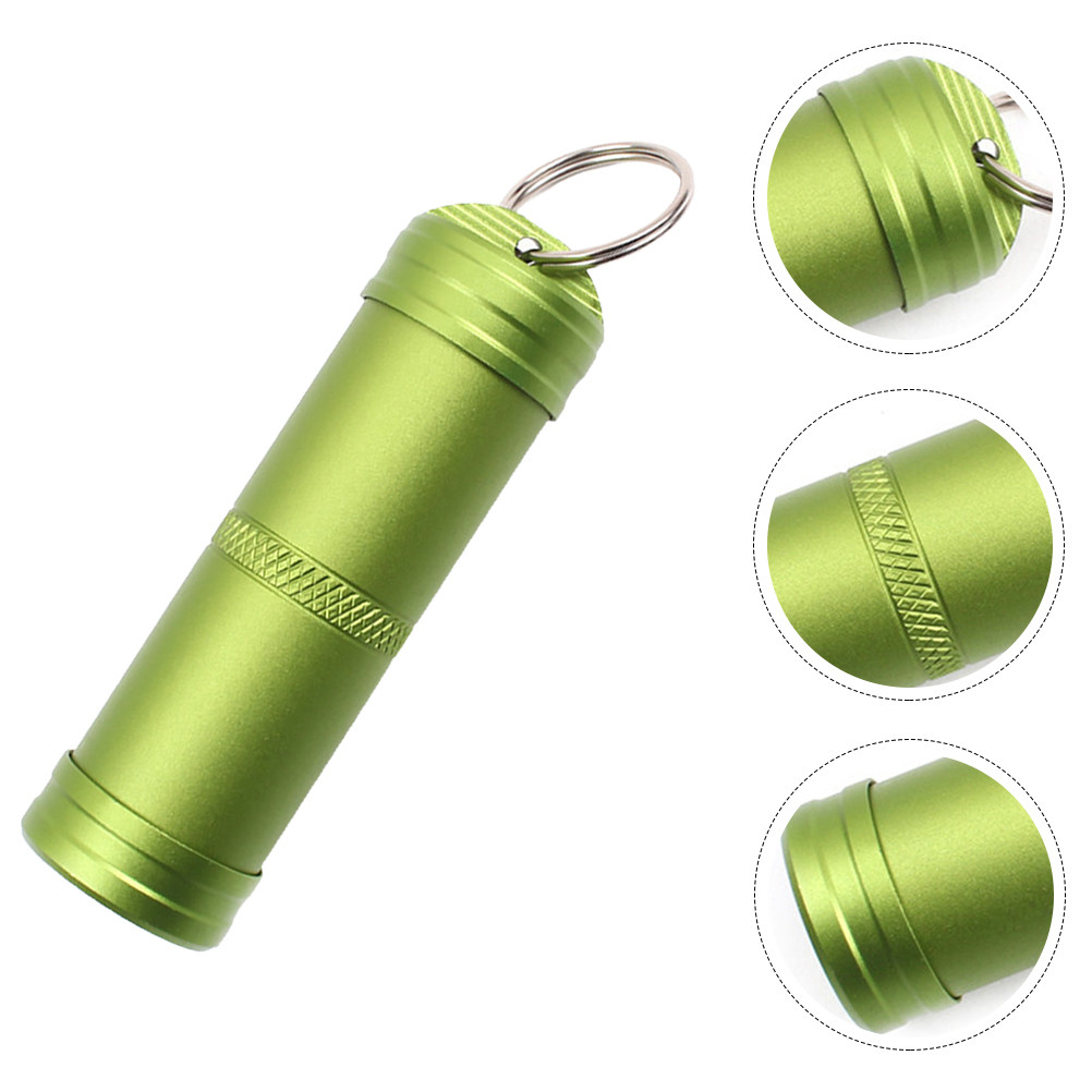 1 unidad. Estuche portátil de  - Pill Fob Capsule reseña y precio
