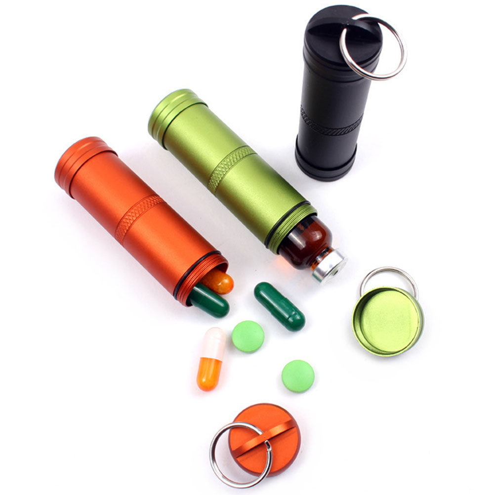 1 unidad. Estuche portátil de  - Pill Fob Capsule reseña y precio