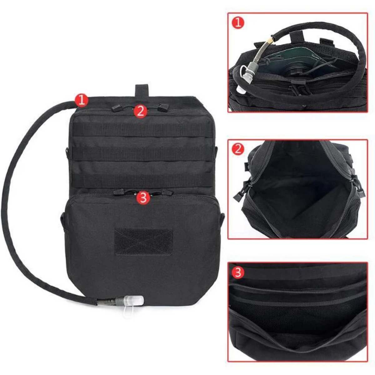 Bolsa Molle para exteriores, m - Edc Carry Pack reseña y precio