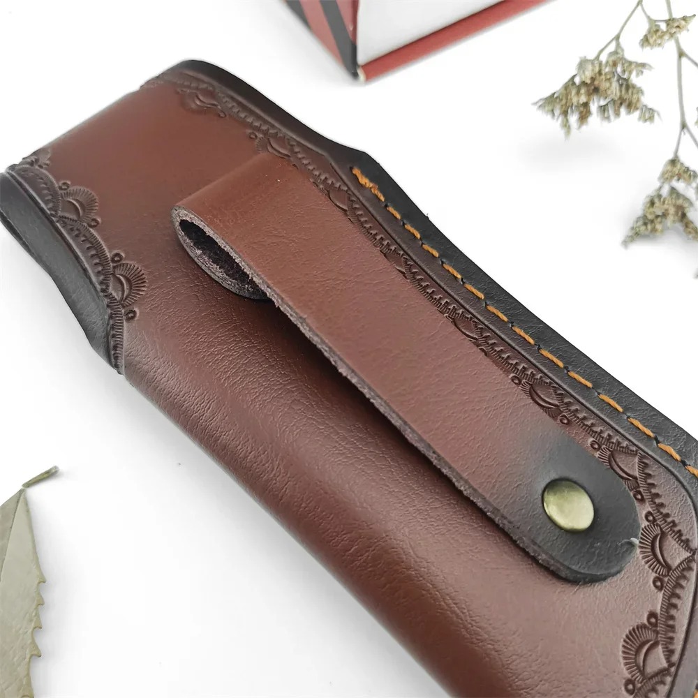 Funda de Cuero Genuino Repujad - Leather Edc. Carry Pouch reseña y precio