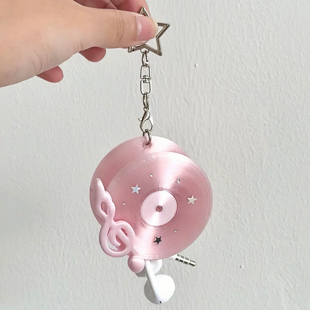 Enrollador de Cables de Vinilo - Cable Winder Keychain reseña y precio