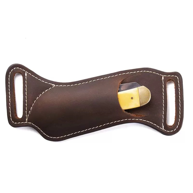 Funda/Bolsa de Cuero Genuino p - Leather Edc. Carry Pouch reseña y precio