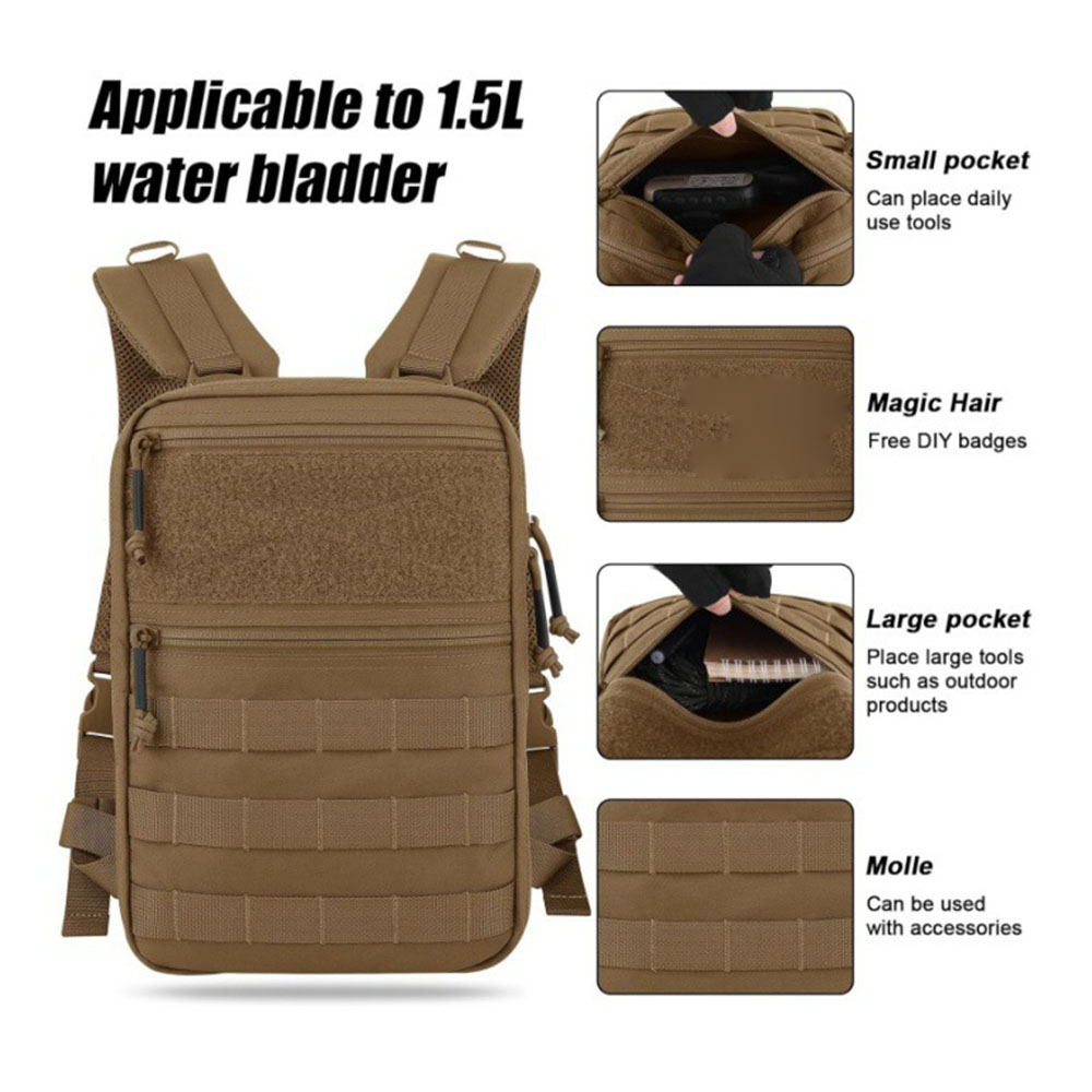 Mochila Táctica MOLLE Impermea - Edc Carry Pack reseña y precio