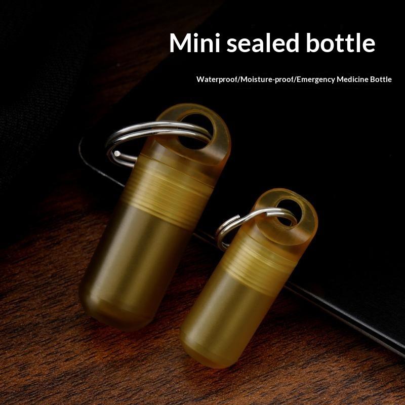 Botella pequeña para pastillas - Edc Carry Box reseña y precio